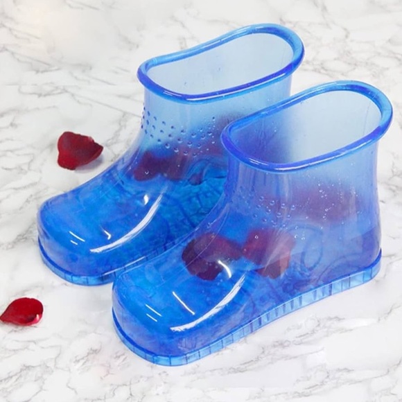 Foot Bath Circulation Portable massage scrub Spa Travel Pedicure Basin shoes - Picture 2 of 15